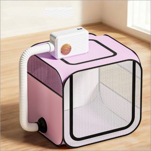 Portable pet drying bag wholesale with enclosed design for small dogs and cats grooming