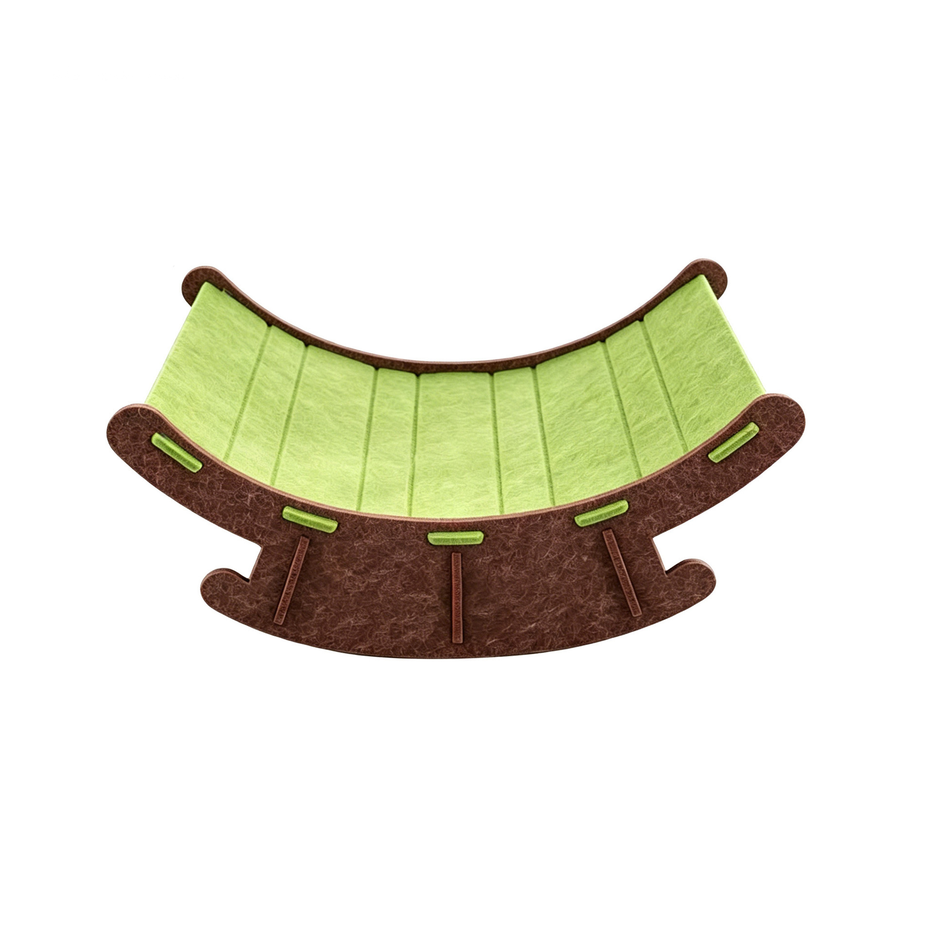 Pet Rocking Chair Bed, Modular Felt Rocking Lounge for Cats & Small Dogs