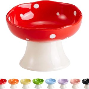 elevated ceramic cat bowl high raised