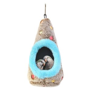 Egg-Shaped Hanging Bird Nest Velvet Warm